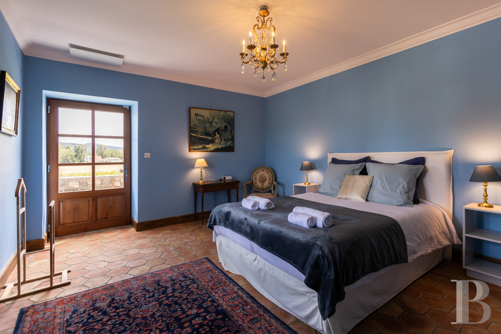 A former 17th-century farmhouse in the shadow of a chateau, in Saint-Alban-Auriolles in the Ardèche - photo  n°10